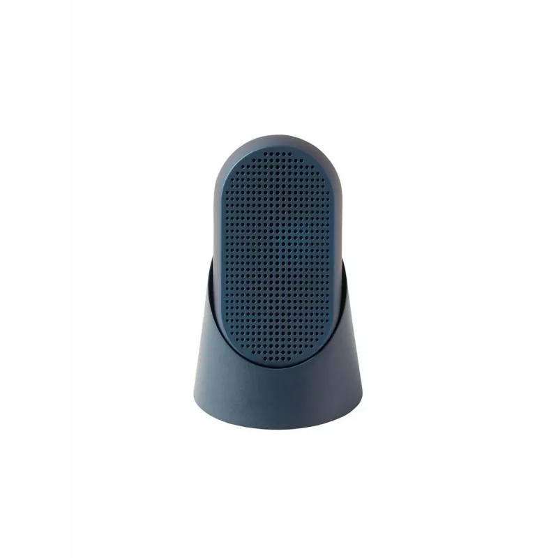 Lexon Mino T altoparlante Bluetooth portatile con base di ricarica e moschettone, blu scuro, IPX4, 3W, TWS, telecomando per selfie, LA124DB9