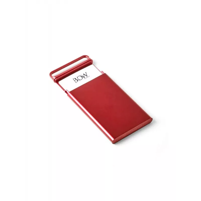 Lexon Nomaday Card portabiglietti da visita rosso scuro LD144DR