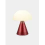 Lexon Mina Audio L lampada LED con speaker Bluetooth rosso scuro LH76DR