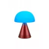 Lexon Mina Audio L lampada LED con speaker Bluetooth rosso scuro LH76DR