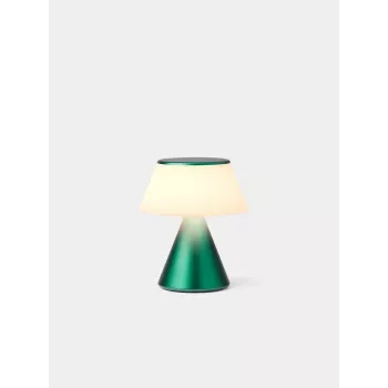 Lexon Luma M lampada LED verde scuro LH87DG1