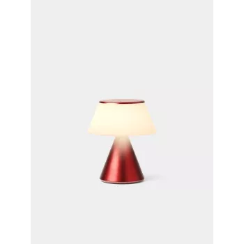 Lexon Luma M lampada LED rosso scuro LH87DR