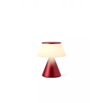 Lexon Luma M lampada LED rosso scuro LH87DR