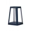 LEXON Lantern Lampada LED portatile con ricarica wireless Qi blu scuro LH94DB