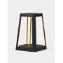 LEXON Lantern Lampada LED con caricabatterie wireless nero LH94N
