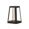 LEXON Lantern Lampada LED con caricabatterie wireless nero LH94N