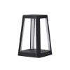 LEXON Lantern Lampada LED con caricabatterie wireless nero LH94N
