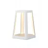Lexon Lantern Lampada LED con caricabatterie wireless bianco LH94W