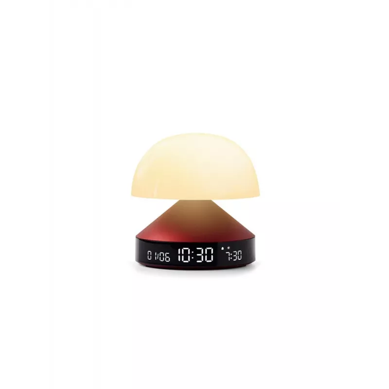 Lexon Mina Sunrise Sveglia con luce di risveglio rosso LR153DR