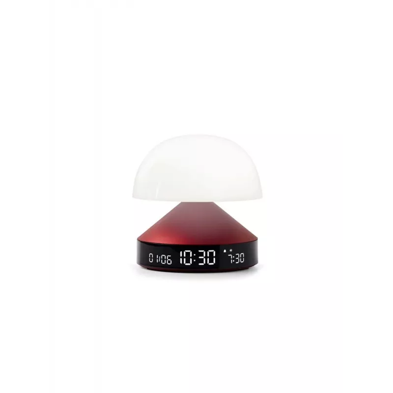 Lexon Mina Sunrise Sveglia con luce di risveglio rosso LR153DR
