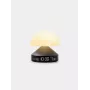 Lexon Mina Sunrise Sveglia con lampada gun metal / grigio scuro LR153MX