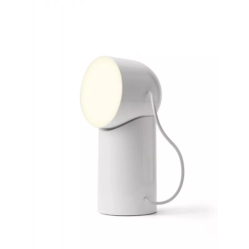 Lexon Orbe lampada LED bianco lucido LH88WG