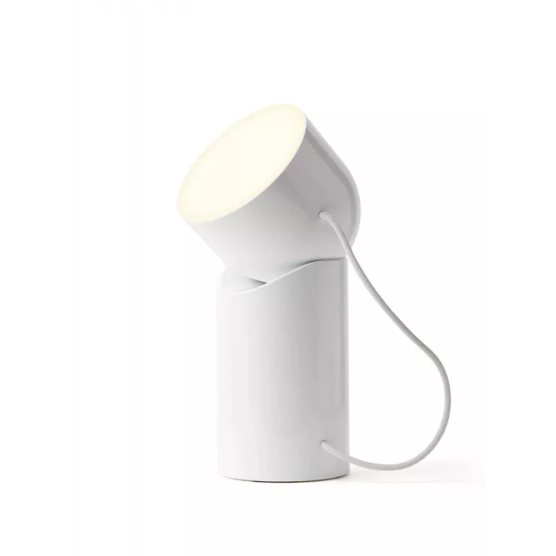 Lexon Orbe lampada LED bianco lucido LH88WG