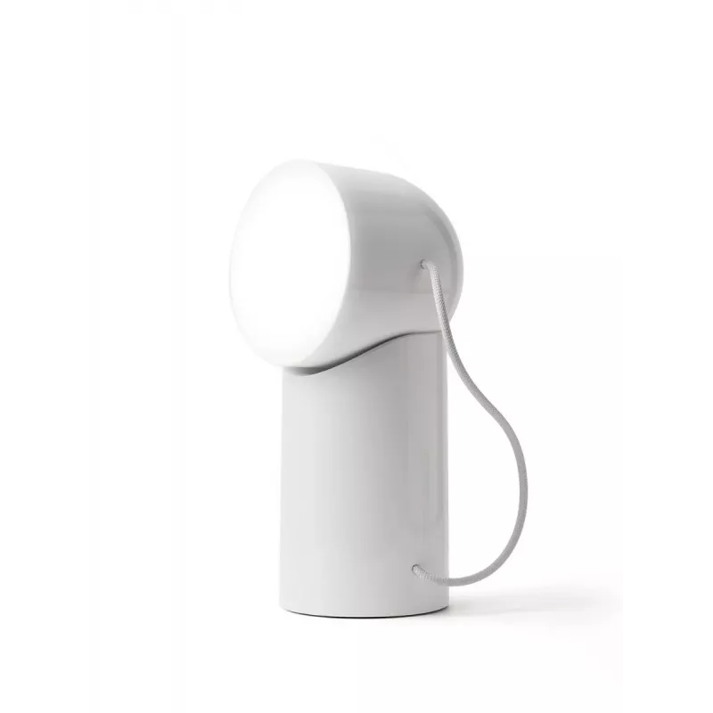 Lexon Orbe lampada LED bianco lucido LH88WG