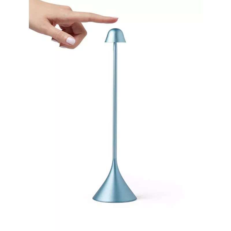 LEXON Steli Bell Lampada da tavolo azzurro LH95B-LB1