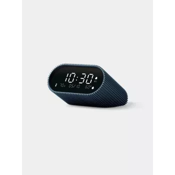 Lexon Ray Clock Sveglia digitale con sensore di temperatura e umidità blu oceano LR155OB3