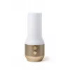 LEXON Terrace+ Lampada LED 3-in-1 altoparlante Bluetooth powerbank 2000 mAh oro LA134D