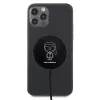 Karl Lagerfeld caricabatterie wireless compatibile MagSafe 15W nero
