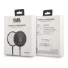 Karl Lagerfeld caricabatterie wireless compatibile MagSafe 15W nero