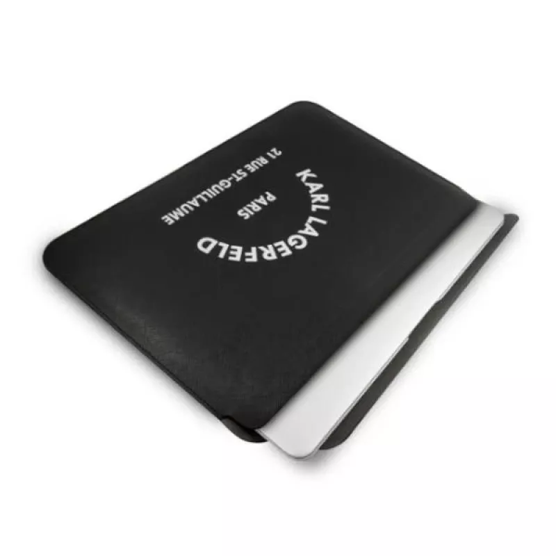 Karl Lagerfeld Custodia KLCS133RSGSFBK 13 pollici nero Saffiano RSG per laptop