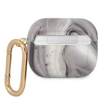 Guess GUA3UNMK cover AirPods 3 nera Marble Collection