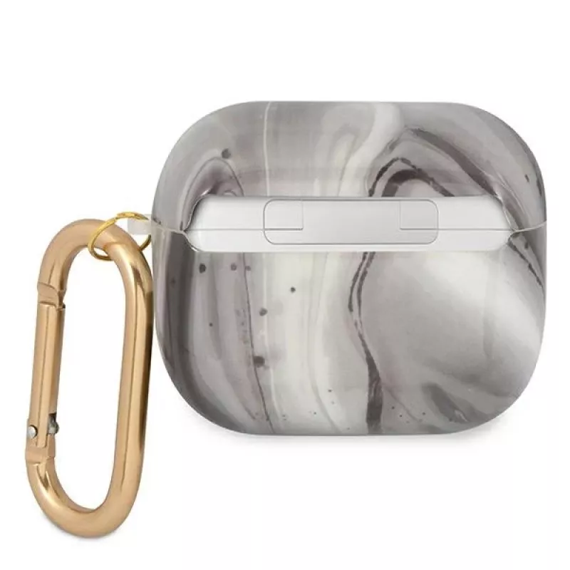 Guess GUA3UNMK cover AirPods 3 nera Marble Collection