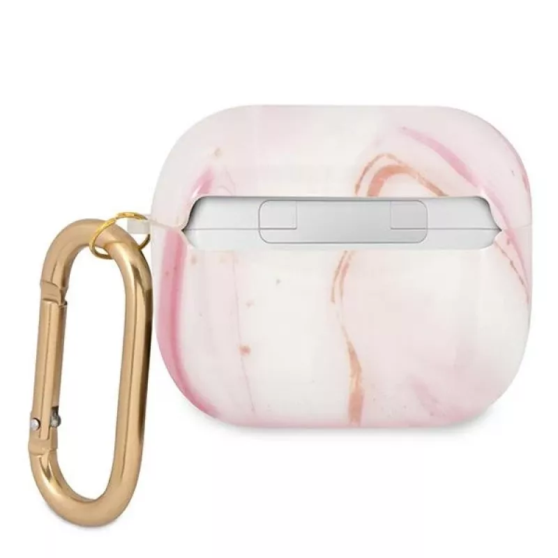 Guess GUA3UNMP custodia AirPods 3 rosa Marble Collection