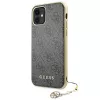 Guess GUHCN61GF4GGR iPhone 11 6,1 inch custodia rigida 4G Charms Collection - grigio