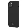 Mercedes-Benz Silicone Line Custodia rigida per Apple iPhone 13 mini 5,4 pollici - nero