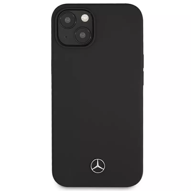Mercedes-Benz Silicone Line Custodia rigida per Apple iPhone 13 mini 5,4 pollici - nero