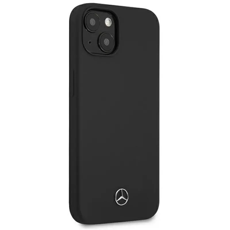 Mercedes-Benz Silicone Line Custodia rigida per Apple iPhone 13 mini 5,4 pollici - nero