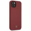 Mercedes-Benz Silicone Line Custodia rigida per iPhone 13/14/15 6,1 pollici rosso