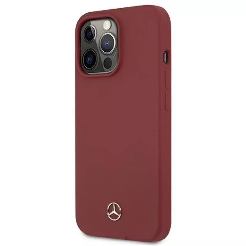 MERCEDES-BENZ MEHCP13XSILRE hardcase in silicone per Apple iPhone 13 Pro Max 6,7
