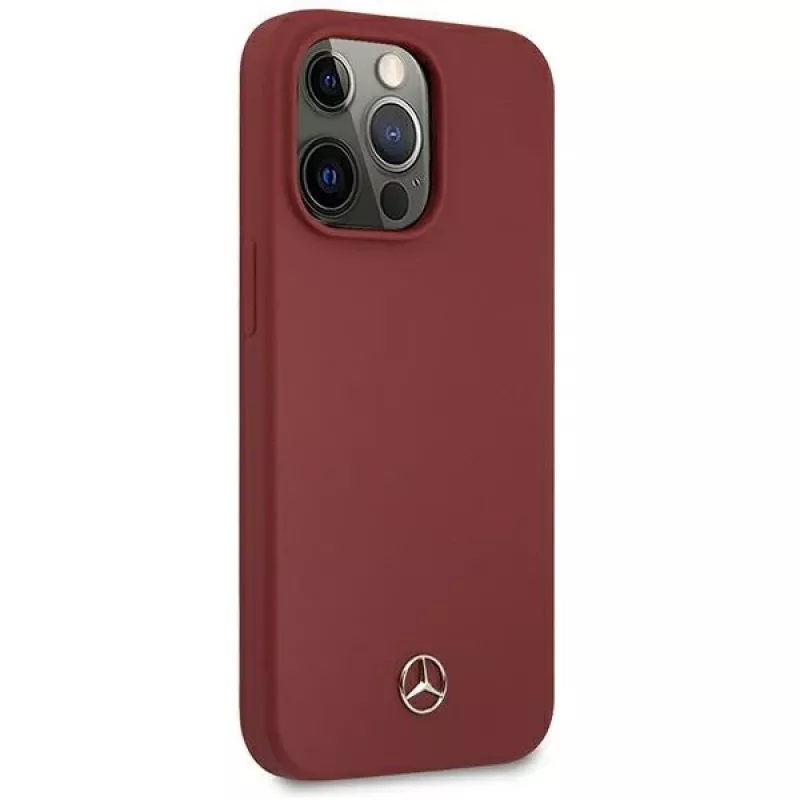 MERCEDES-BENZ MEHCP13XSILRE hardcase in silicone per Apple iPhone 13 Pro Max 6,7