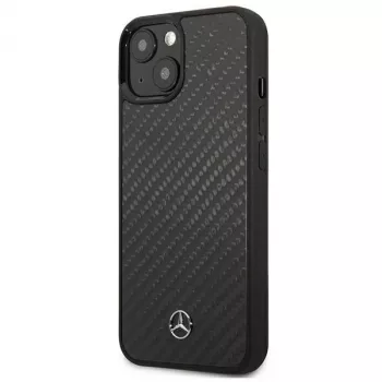 MERCEDES-BENZ MEHCP13SRCABK Dynamic Line Custodia rigida per Apple iPhone 13 Mini 5,4 pollici - nero carbonio