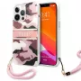 Guess Camo Strap Collection Hard Case per Apple iPhone 13 Pro / iPhone 13, rosa
