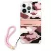 Guess Camo Strap Collection Hard Case per Apple iPhone 13 Pro / iPhone 13, rosa
