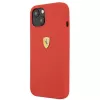 Ferrari FESSIHCP13SRE custodia rigida in silicone per Apple iPhone 13 mini 5,4