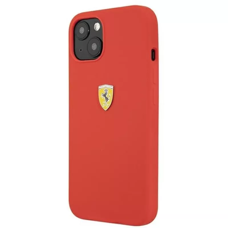 Ferrari FESSIHCP13SRE custodia rigida in silicone per Apple iPhone 13 mini 5,4