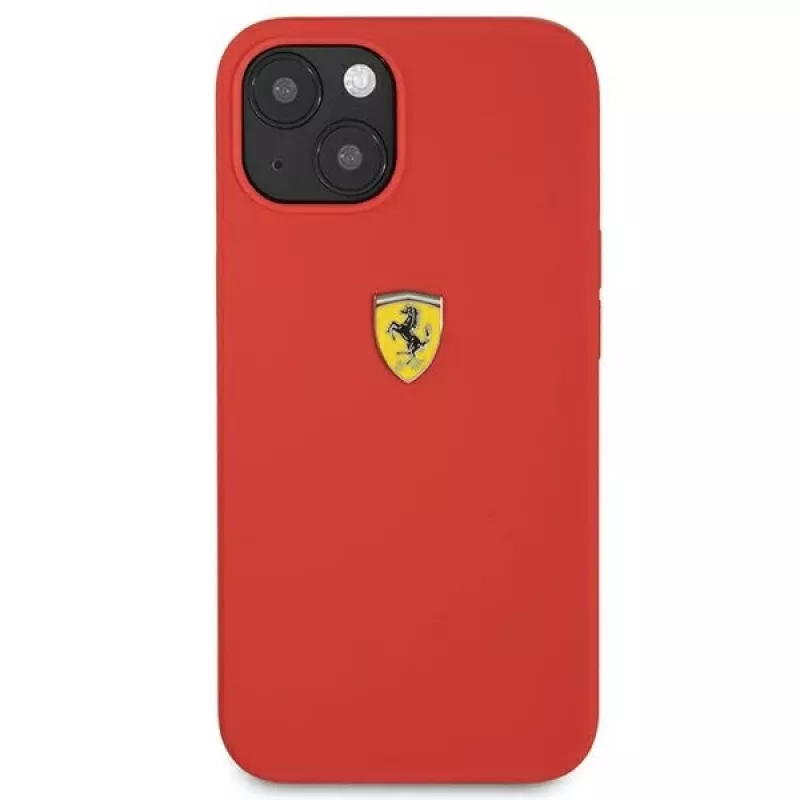 Ferrari FESSIHCP13SRE custodia rigida in silicone per Apple iPhone 13 mini 5,4