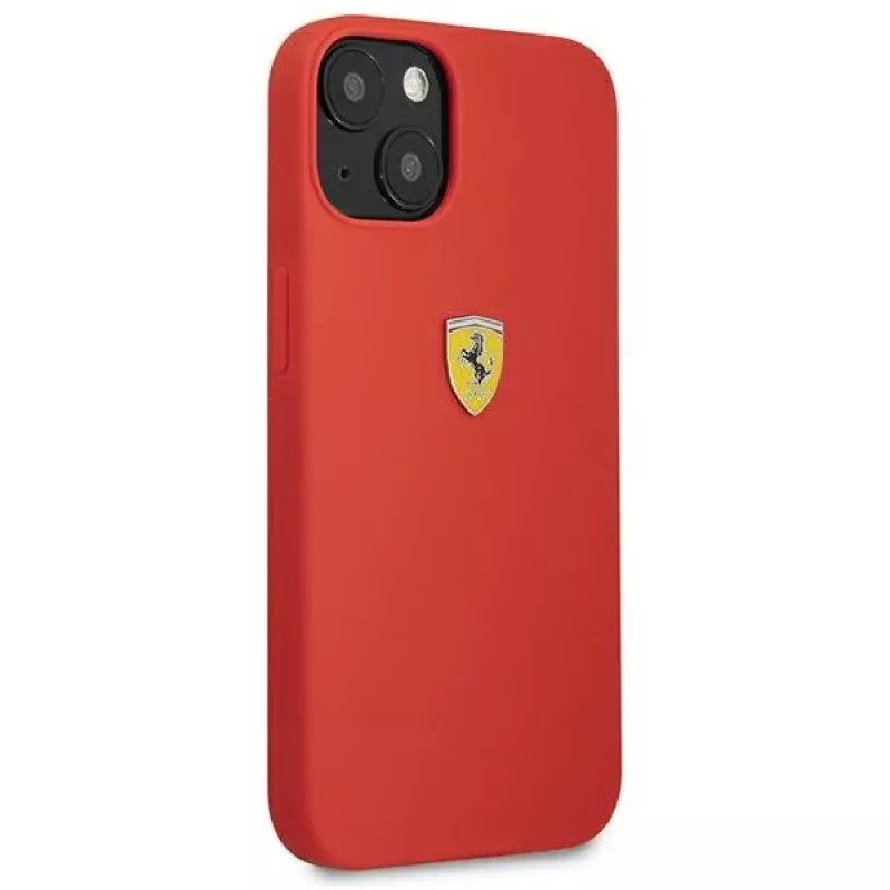 Ferrari FESSIHCP13SRE custodia rigida in silicone per Apple iPhone 13 mini 5,4