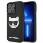 Karl Lagerfeld KLHCP13LCH3DBK hardcase 3D Rubber Choupette per iPhone 13 Pro / 13 6,1