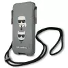 Karl Lagerfeld Ikonik Saffiano Custodia rigida per Apple iPhone 12 / 12 Pro 6,1