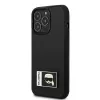 Karl Lagerfeld KLHCP13X3DKPK Custodia rigida Ikonik Patch per iPhone 13 Pro Max 6,7