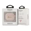 Guess GUA3LSCHSP Charm Heart Collection custodia in silicone per Apple AirPods 3ª generazione - rosa