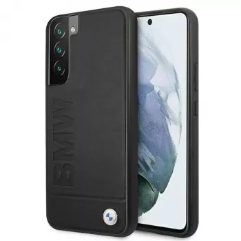 BMW Hardcase per Samsung Galaxy S22+ nero Signature Logo Imprint