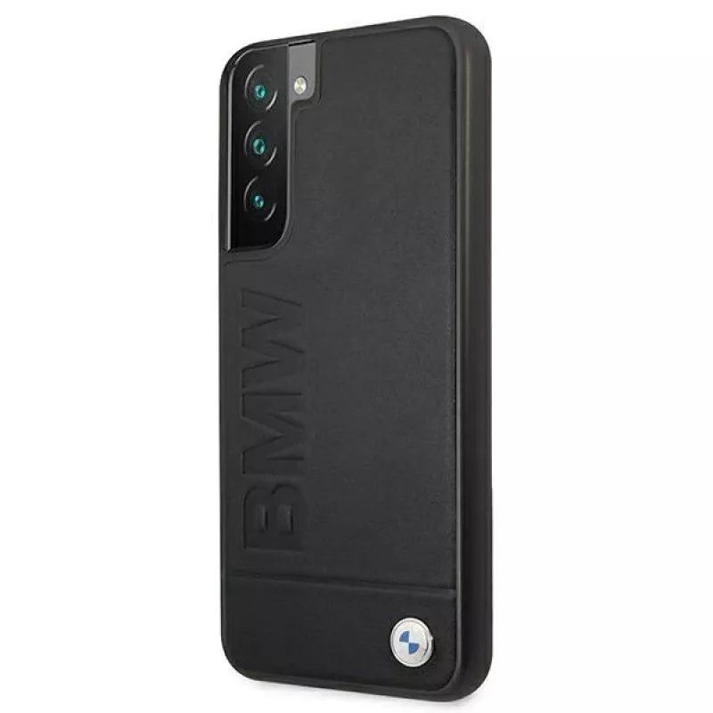 BMW Hardcase per Samsung Galaxy S22+ nero Signature Logo Imprint