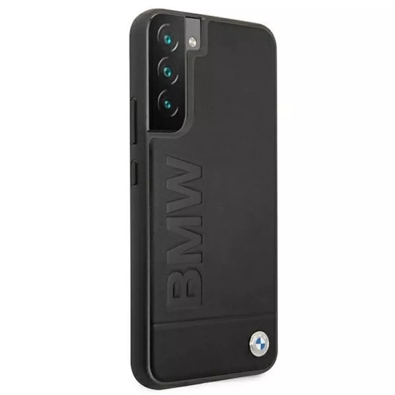 BMW Hardcase per Samsung Galaxy S22+ nero Signature Logo Imprint