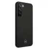 Mercedes-Benz MEHCS22MSILBK custodia rigida in silicone per Samsung Galaxy S22+ (SM-S906) - nera