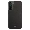 Mercedes-Benz MEHCS22MPSQBK custodia rigida per S22+ in pelle Stars Pattern nera